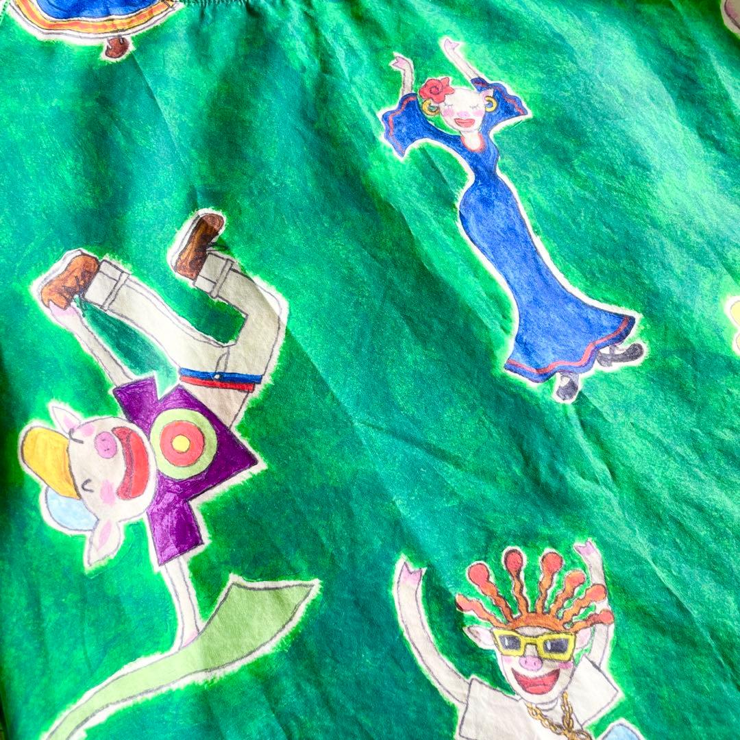 美品✨希少　アルベロベロ　チュニック　ワンピース　ブタ　洗える　現行