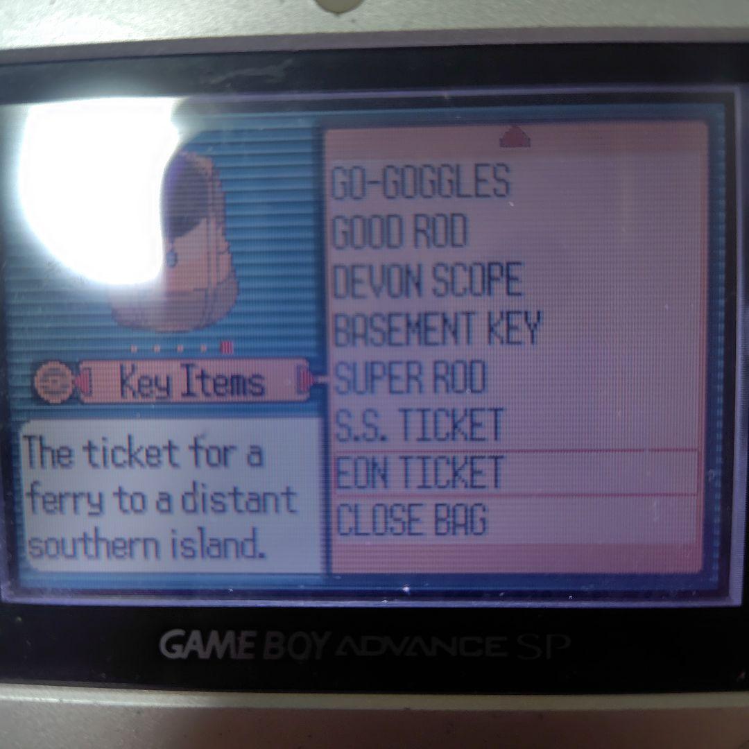 【欧州版】ポケットモンスタールビー【むげんのチケット付属】