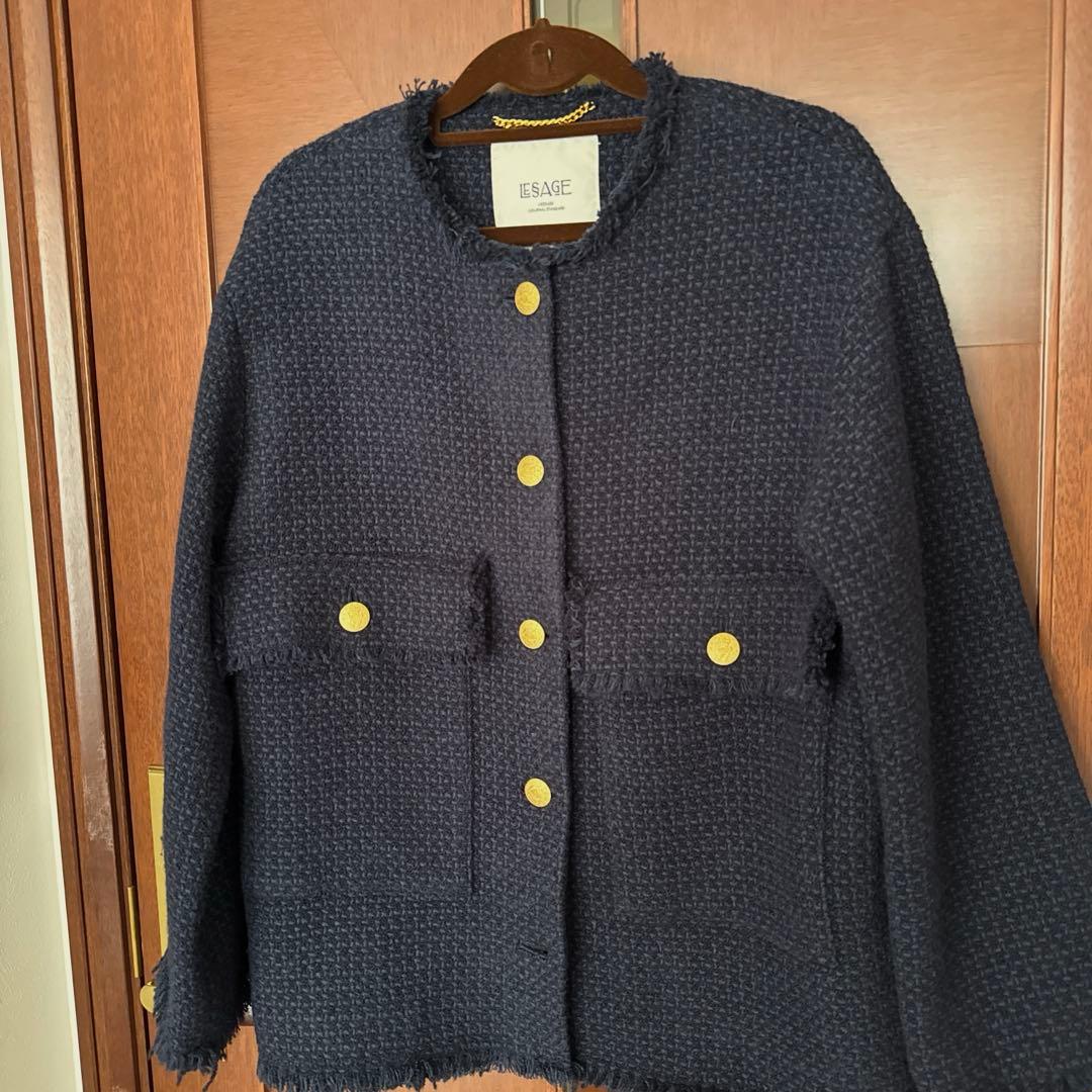 ジャーナルスタンダード　コンサバ風ネイビージャケット