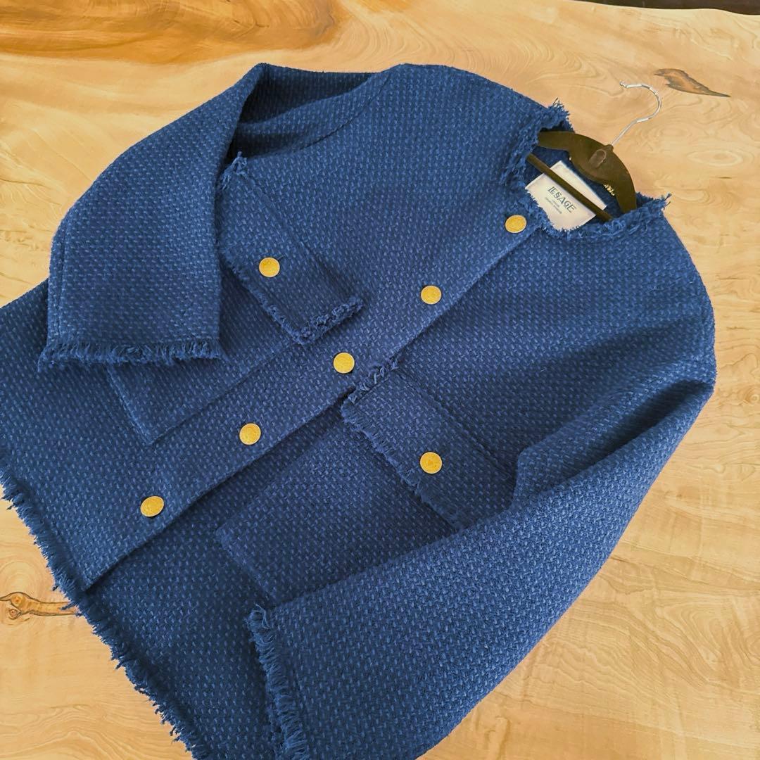 ジャーナルスタンダード　コンサバ風ネイビージャケット