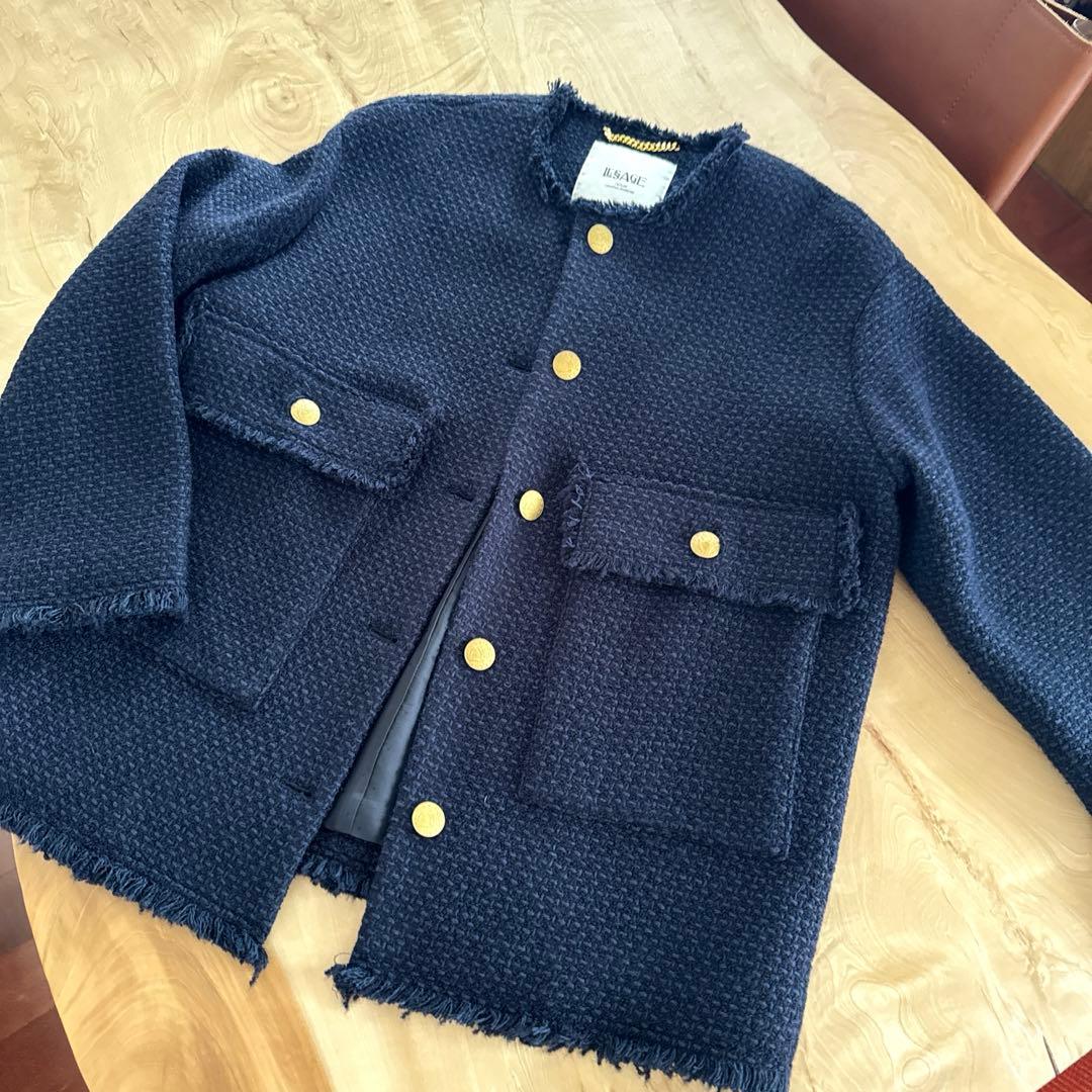 ジャーナルスタンダード　コンサバ風ネイビージャケット