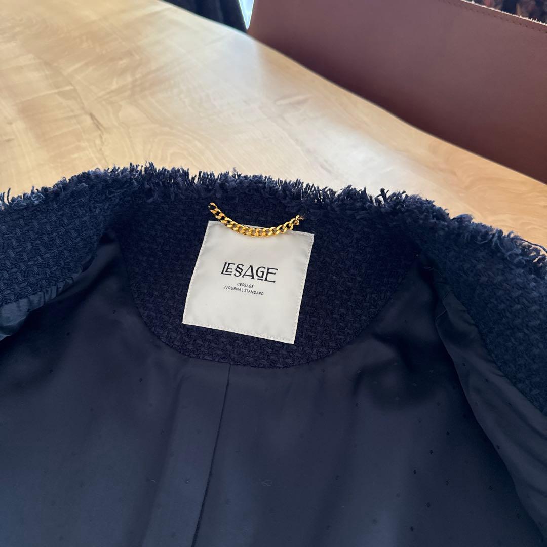 ジャーナルスタンダード　コンサバ風ネイビージャケット