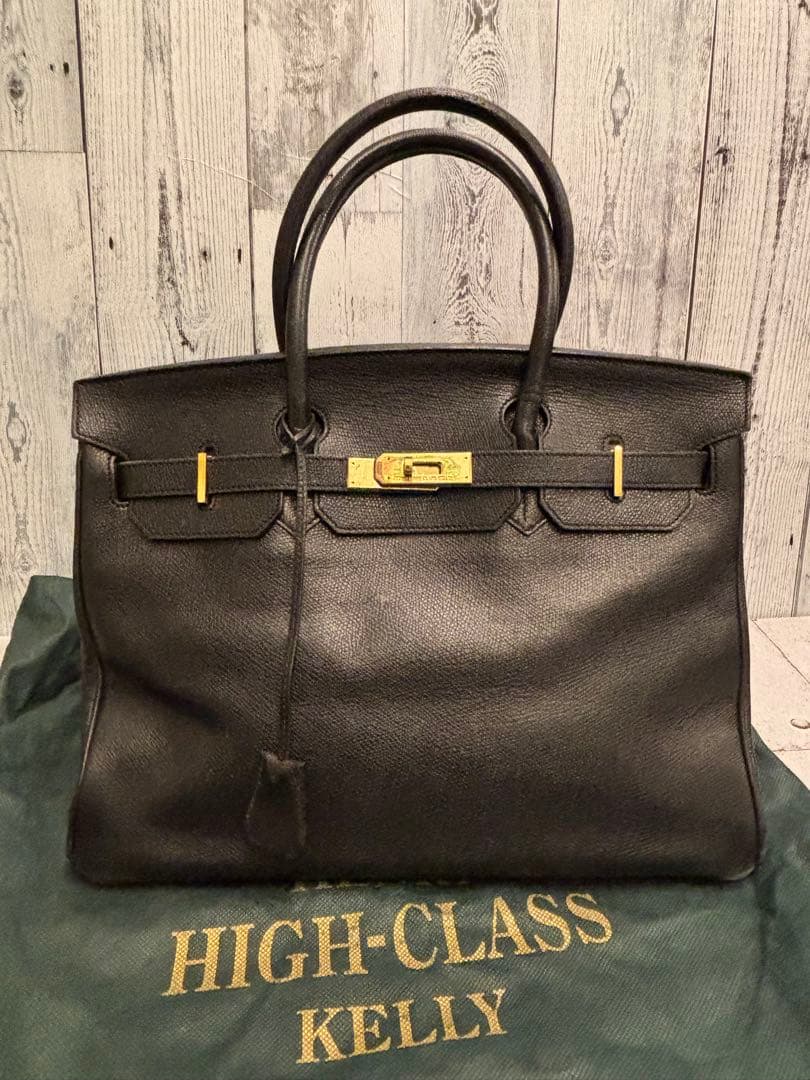 ● HENRY HIGH-CLASS ヘンリーハイクラス　レザーバッグ　袋付