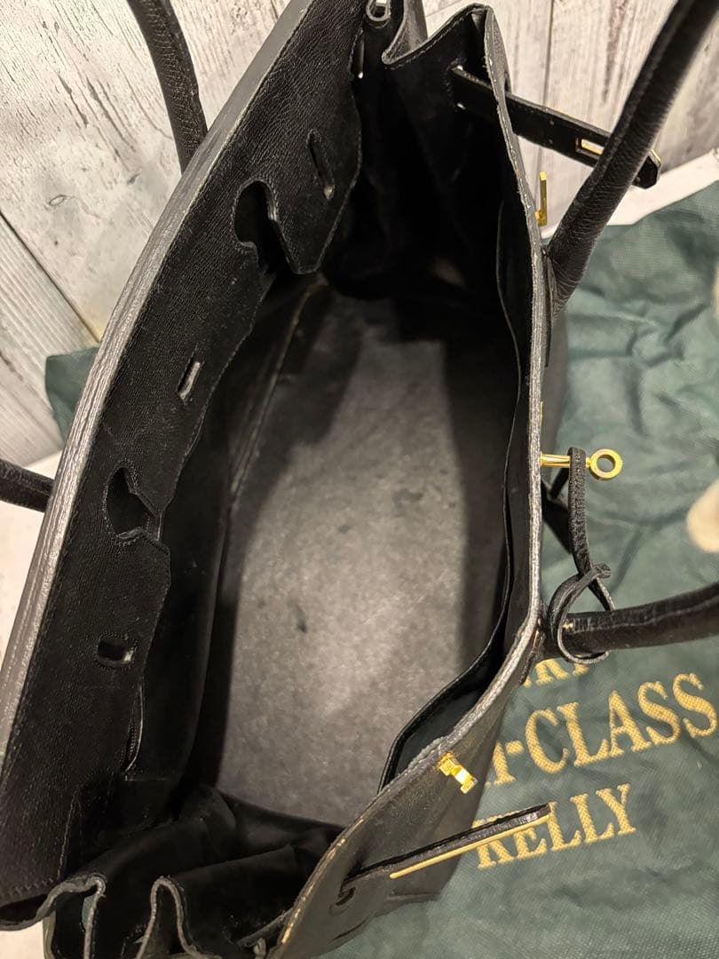 ● HENRY HIGH-CLASS ヘンリーハイクラス　レザーバッグ　袋付