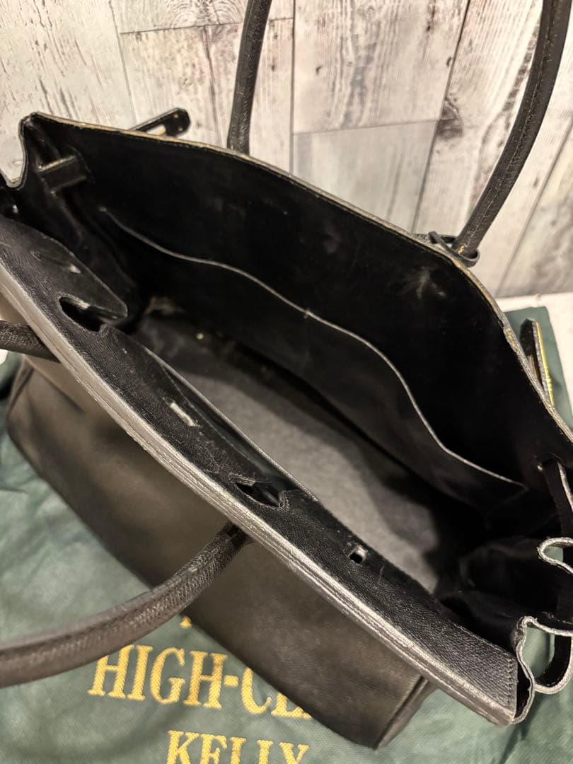 ● HENRY HIGH-CLASS ヘンリーハイクラス　レザーバッグ　袋付