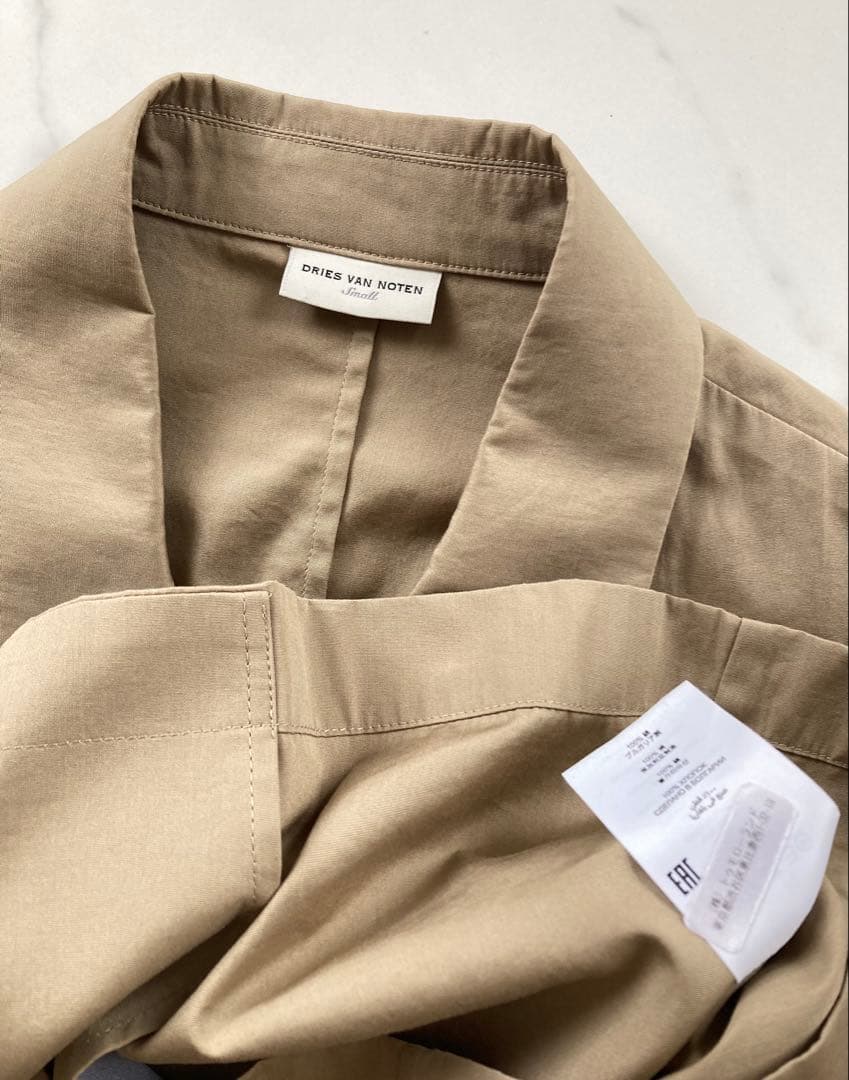 完売 超美品★ ドリスヴァンノッテン 24ss ランウェイ着 ジャケット S