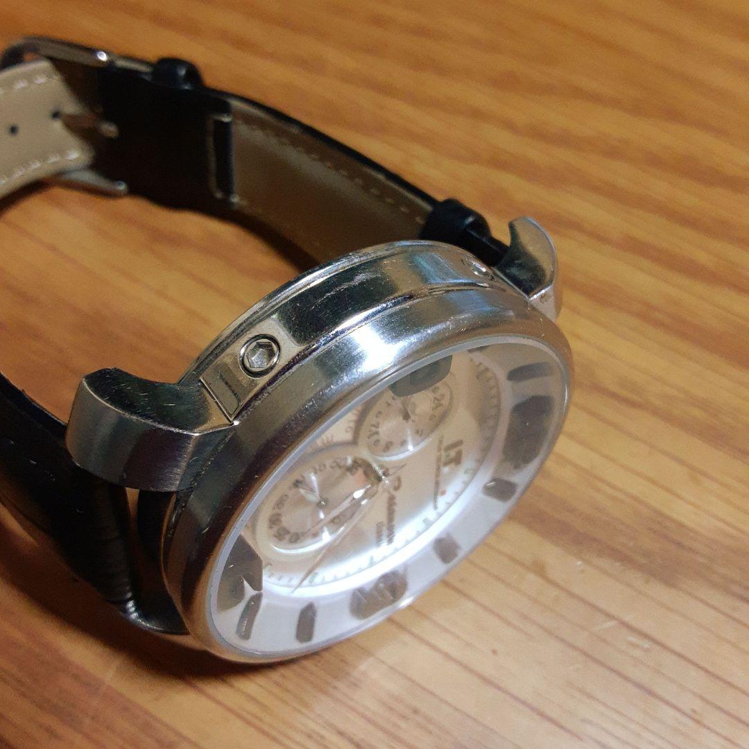 ITA　I.T.A　カサノバ　Wスモセコ　裏スケ　自動巻きメンズ腕時計　稼働品