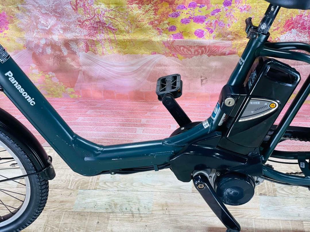 K0765 電動自転車パナソニック ギュット 子供乗せ 20インチ 送料無料
