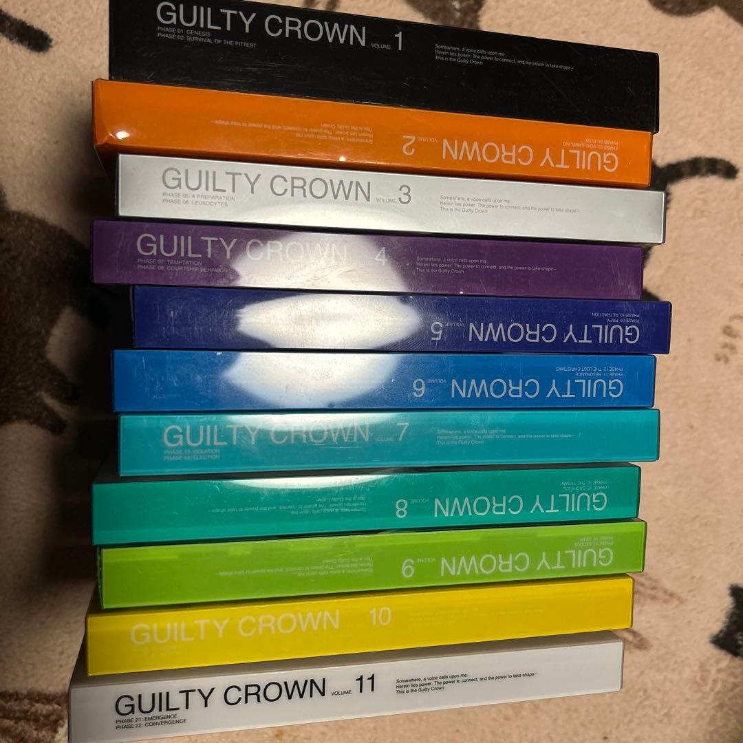 GUILTY CROWN Blu-ray 全11巻セット