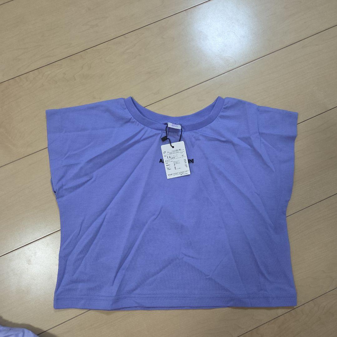 本日のみお値下げ　アナスイミニ　ラベンダー スカート ワンピース 150