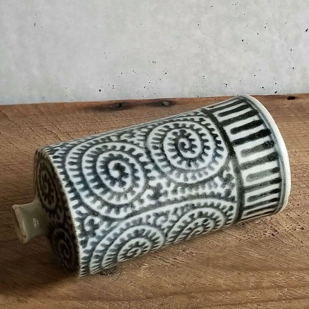 古伊万里 蝋燭徳利 ろうそく 徳利 江戸時代 くらわんか 蛸唐草 酒器