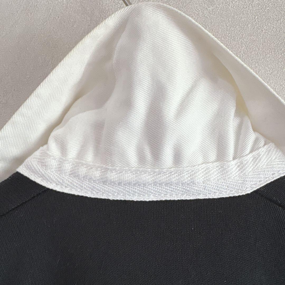 【希少】90s カンタベリー　ALL BLACKS ラガー シャツ S ブラック