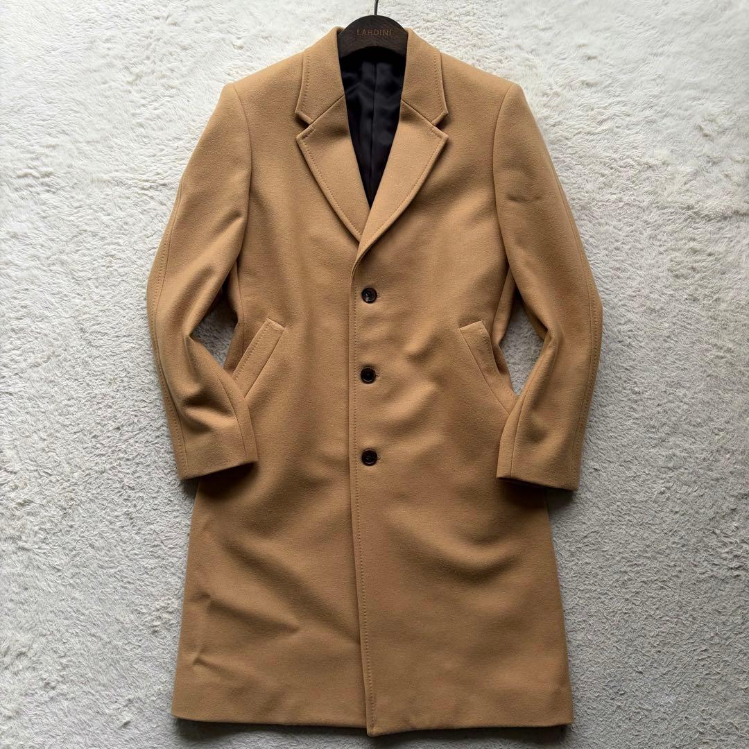 【極美品】ポールスミス チェスターコート ウール100% M キャメル 18AW