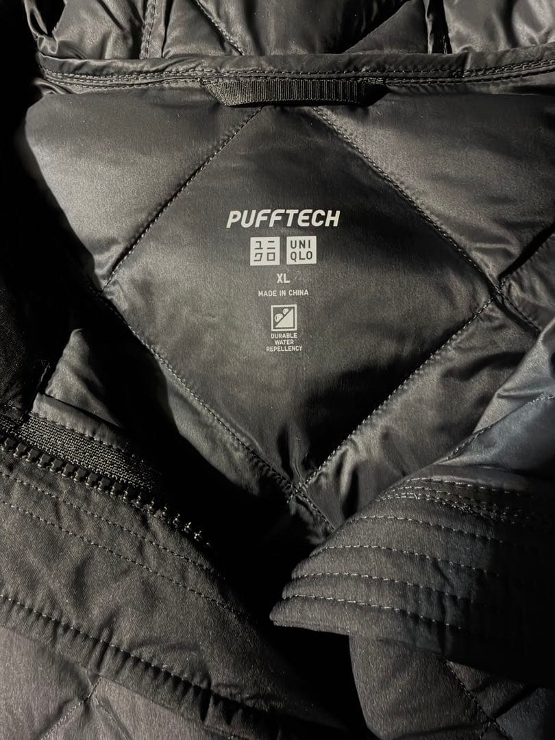 【XL 】パフテックロングコートリラックスフィット ブラック