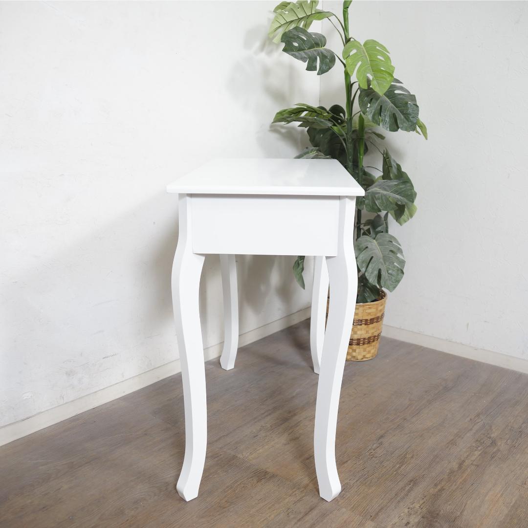 【新品】猫脚　デスク＆スツールセット　アンティーク風　勉強机　アウトレット