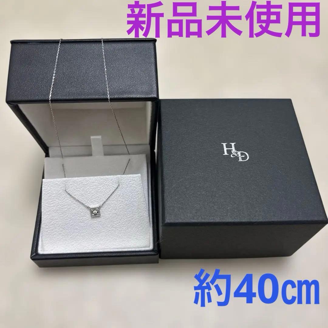 ◆スイカ(•ө•)さま専用◆H&D シンプルなデザイン ジルコニアネックレス