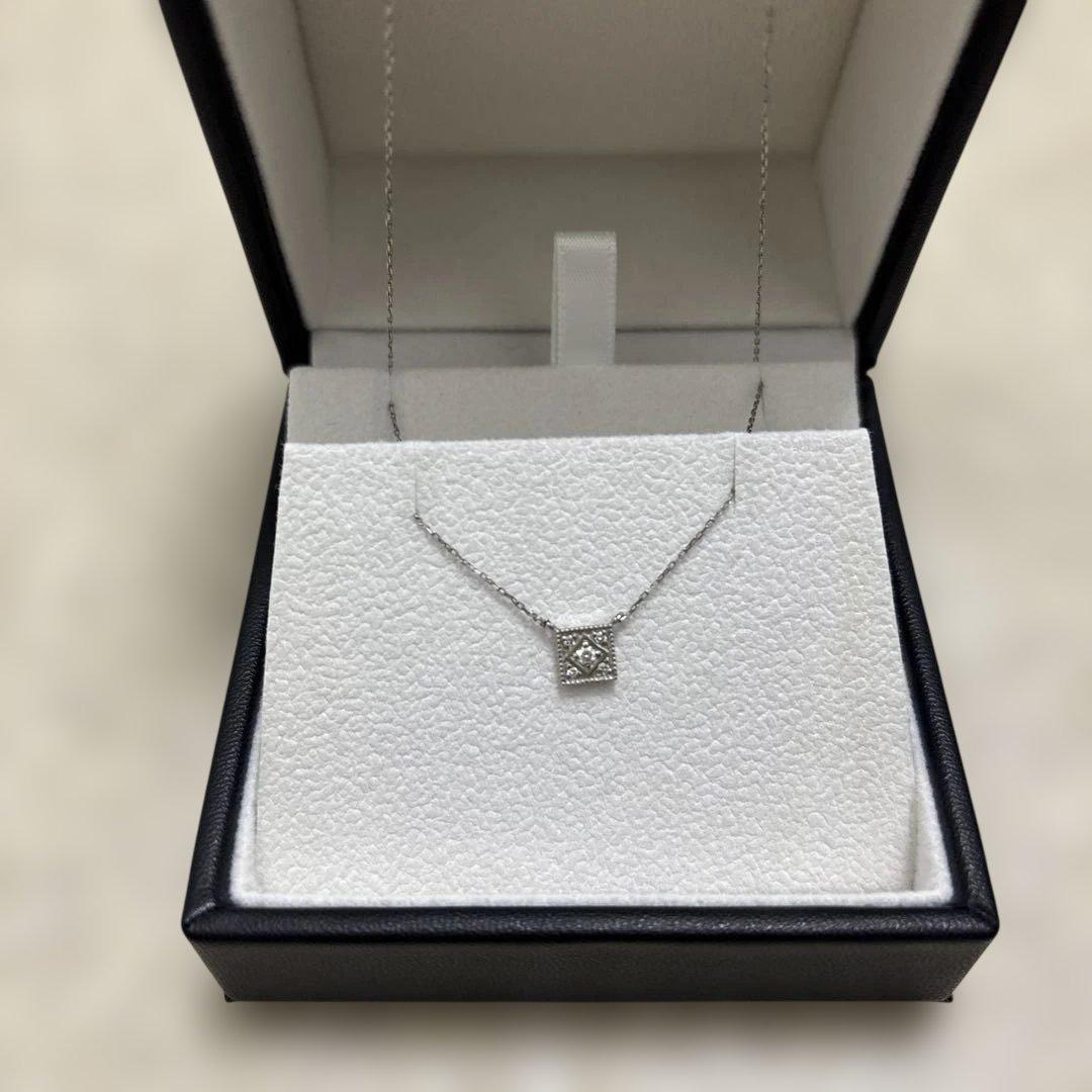 ◆スイカ(•ө•)さま専用◆H&D シンプルなデザイン ジルコニアネックレス