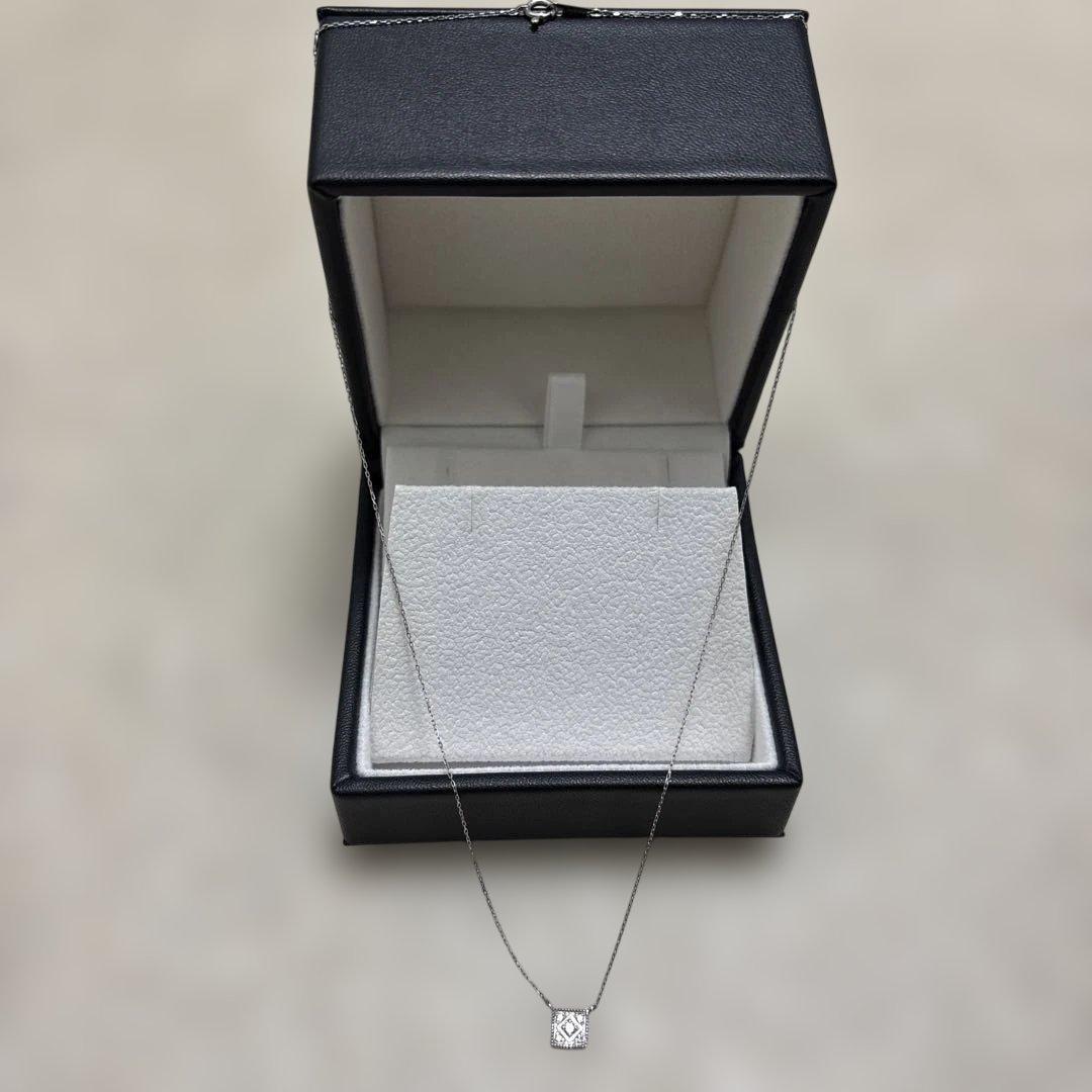 ◆スイカ(•ө•)さま専用◆H&D シンプルなデザイン ジルコニアネックレス