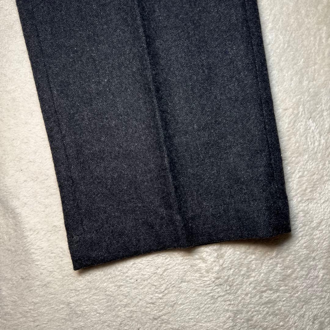 36 美品　ジャブスアルキヴィオ　スラックス　ウール　48 ツイード　グレー