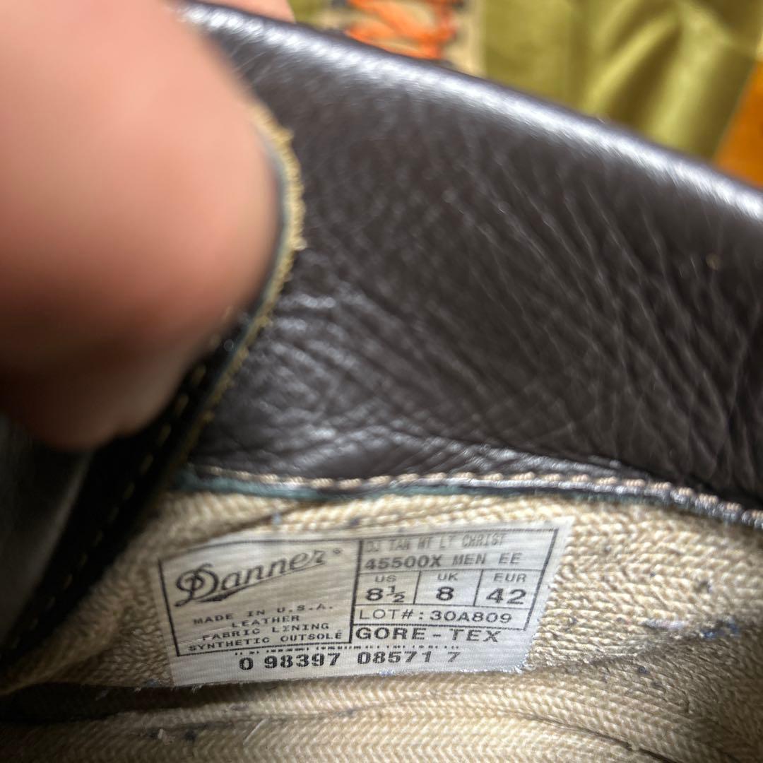 値下げ！USA製DannerマウンテンライトUS81/2EEゴアテックス
