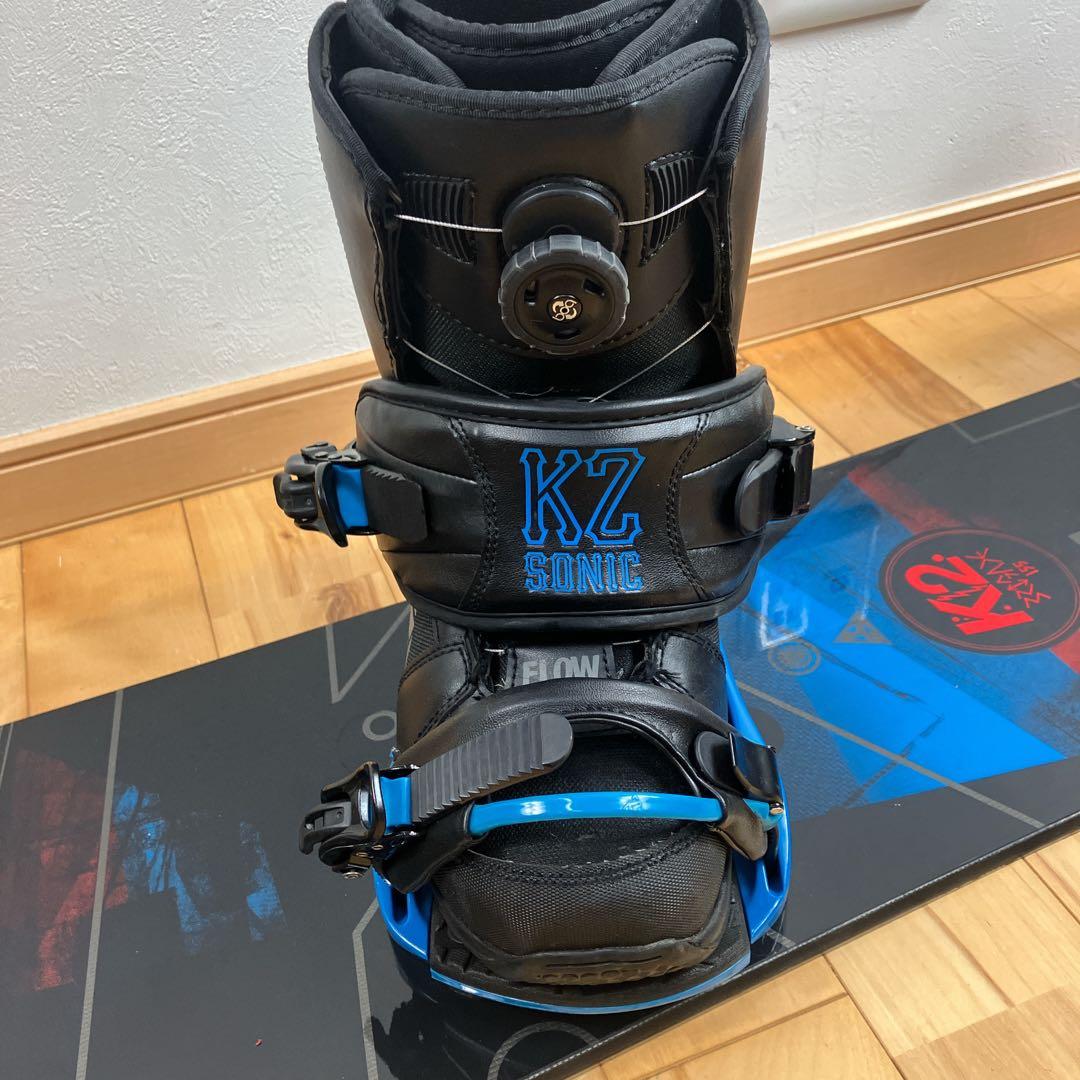 豪華フルセット・即乗りK2スノーボード＋FLOWブーツ＋LEEDキャリーバッグ
