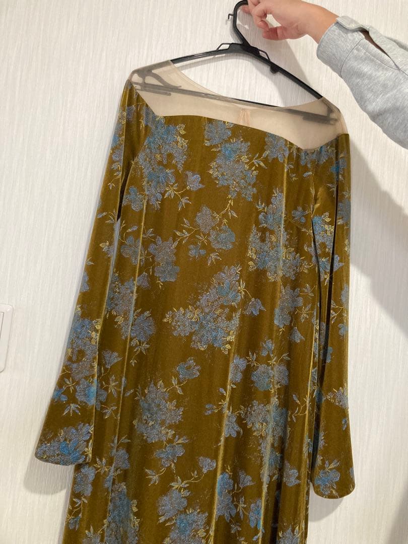 ベロア　ワンピース