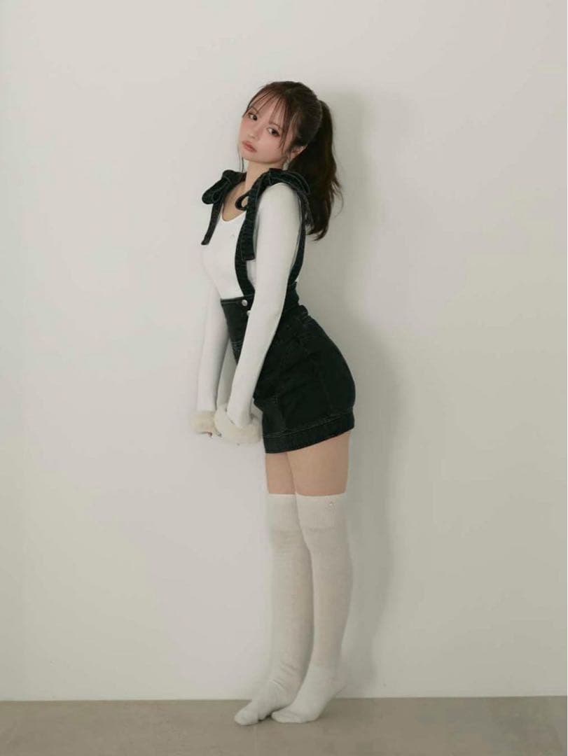 小物 andmary Avery ribbon skirt