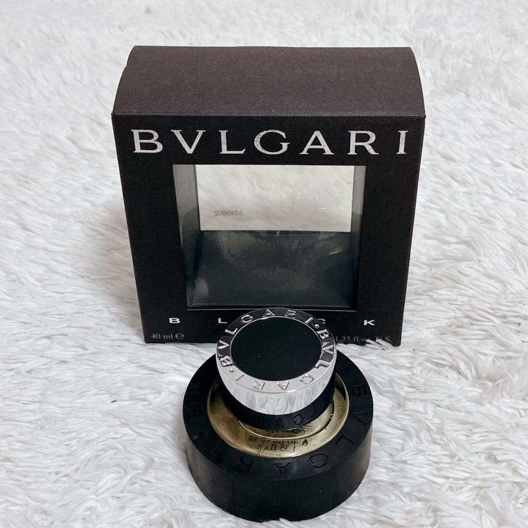 【廃盤品】ブルガリブラック オードトワレ 40ml BVLGARI BLACK