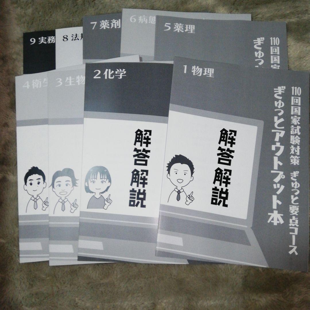 薬ゼミ ぎゅっとアウトプット本 110回国家試験対策 薬学ゼミナール