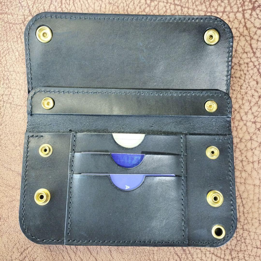 エレファントレザー！トラッカーウォレット 黒象