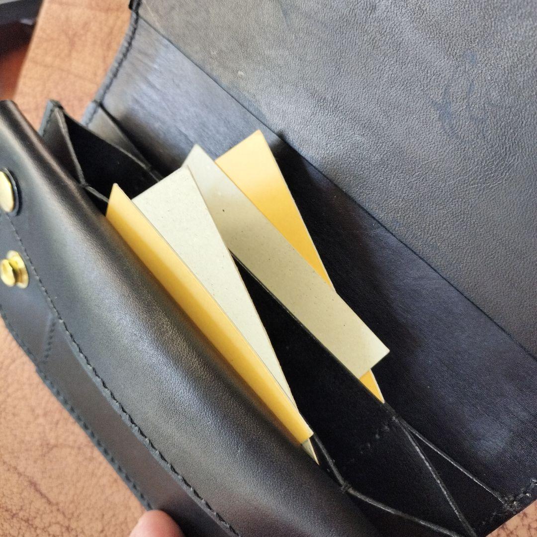 エレファントレザー！トラッカーウォレット 黒象