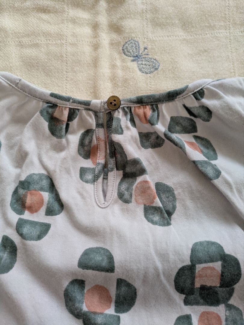 ミナペルホネン　キッズ　flower mist ワンピース