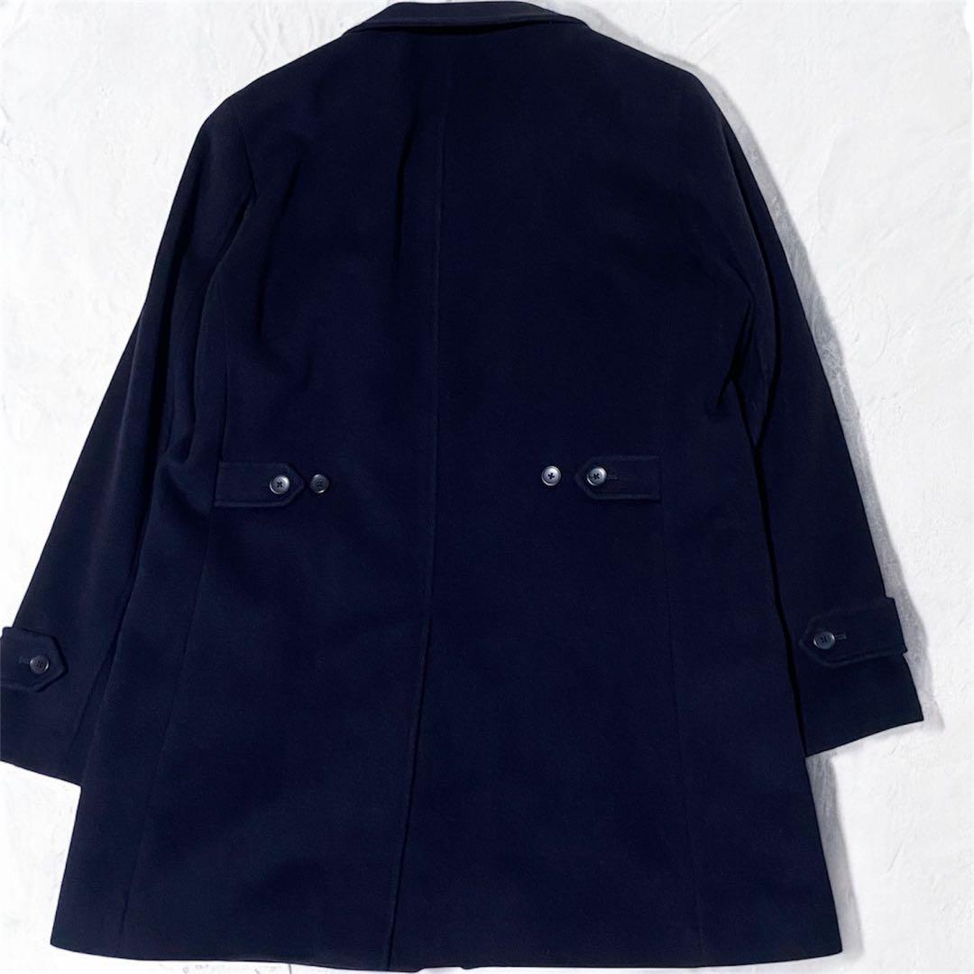 美品❤️ユナイテッドアローズ スタンドカラーコート カシミヤ×シルク混 2way