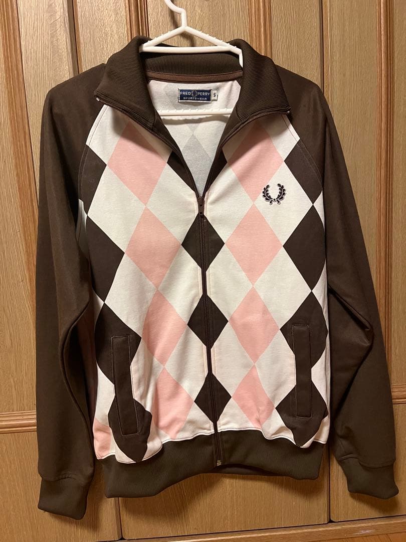 FRED PERRY アーガイル トラックジャケット
