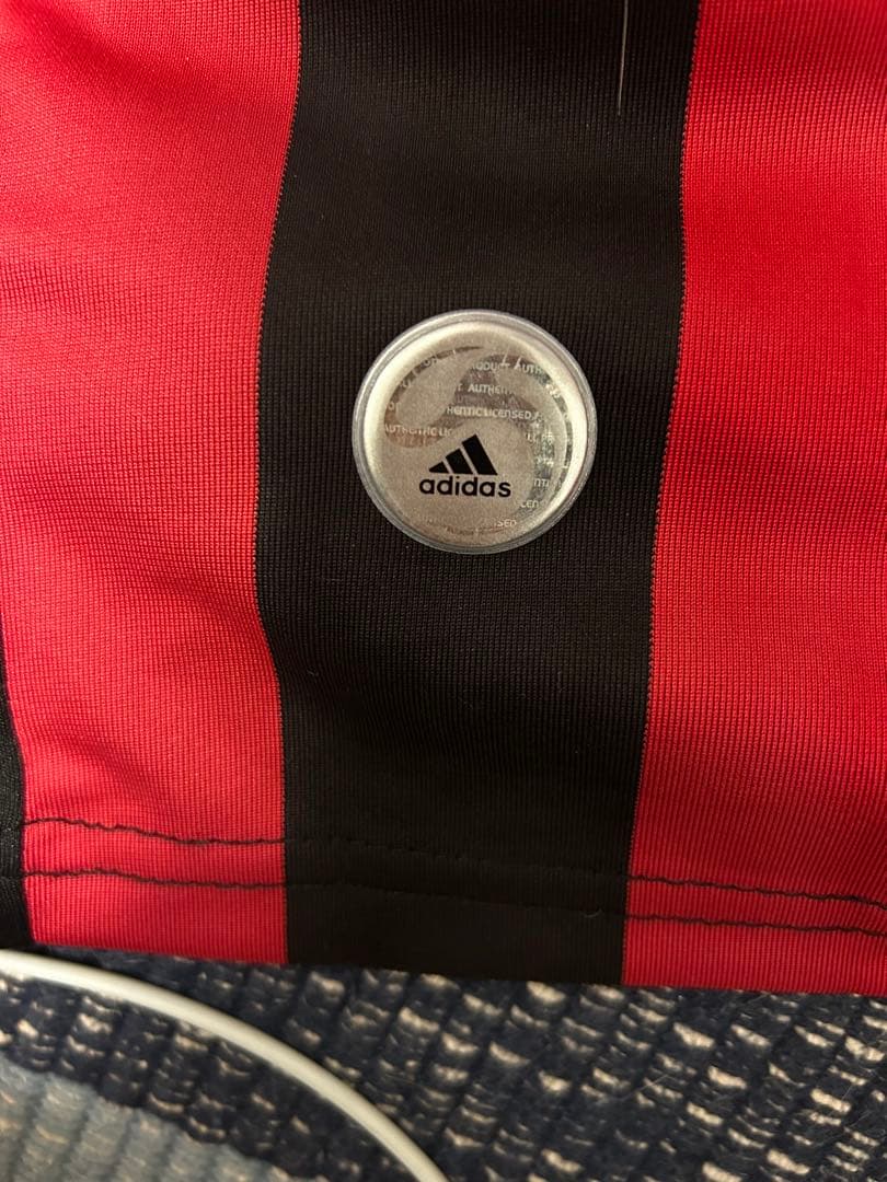 09/10ホームACミラン　ロナウジーニョ　長袖ユニフォーム