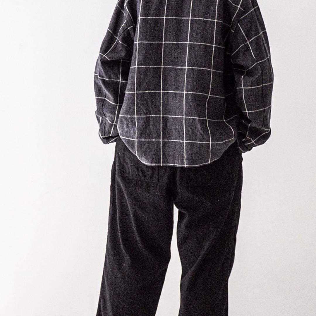 confect ルポワンチェック ノーカラージャケット