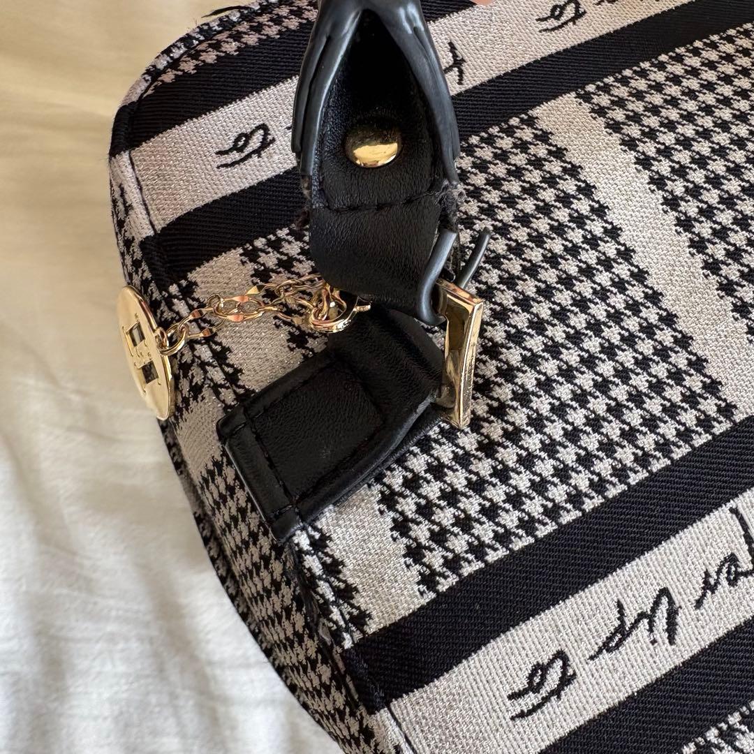 バッグ HLT Jacquard Vanity Bag silver