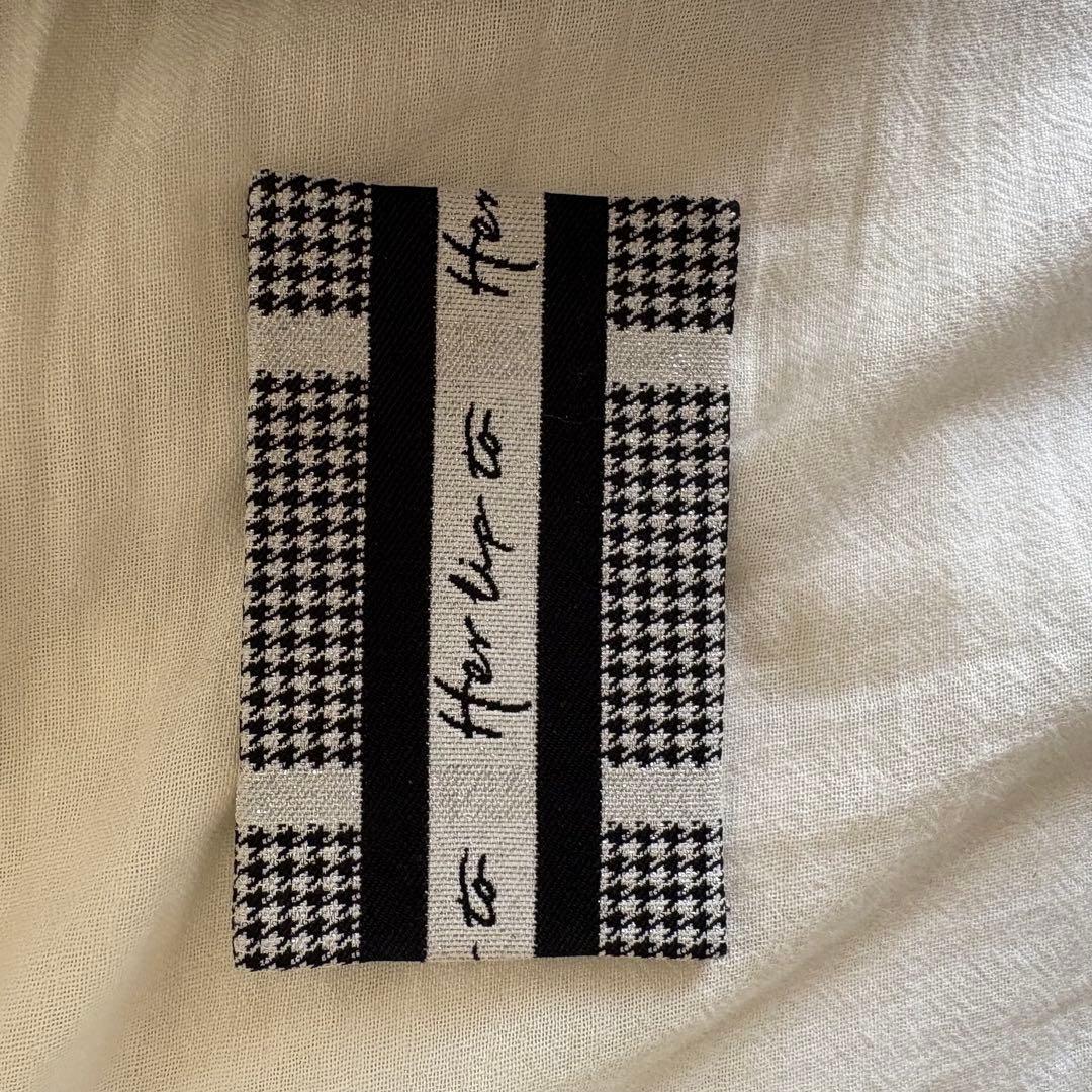 バッグ HLT Jacquard Vanity Bag silver