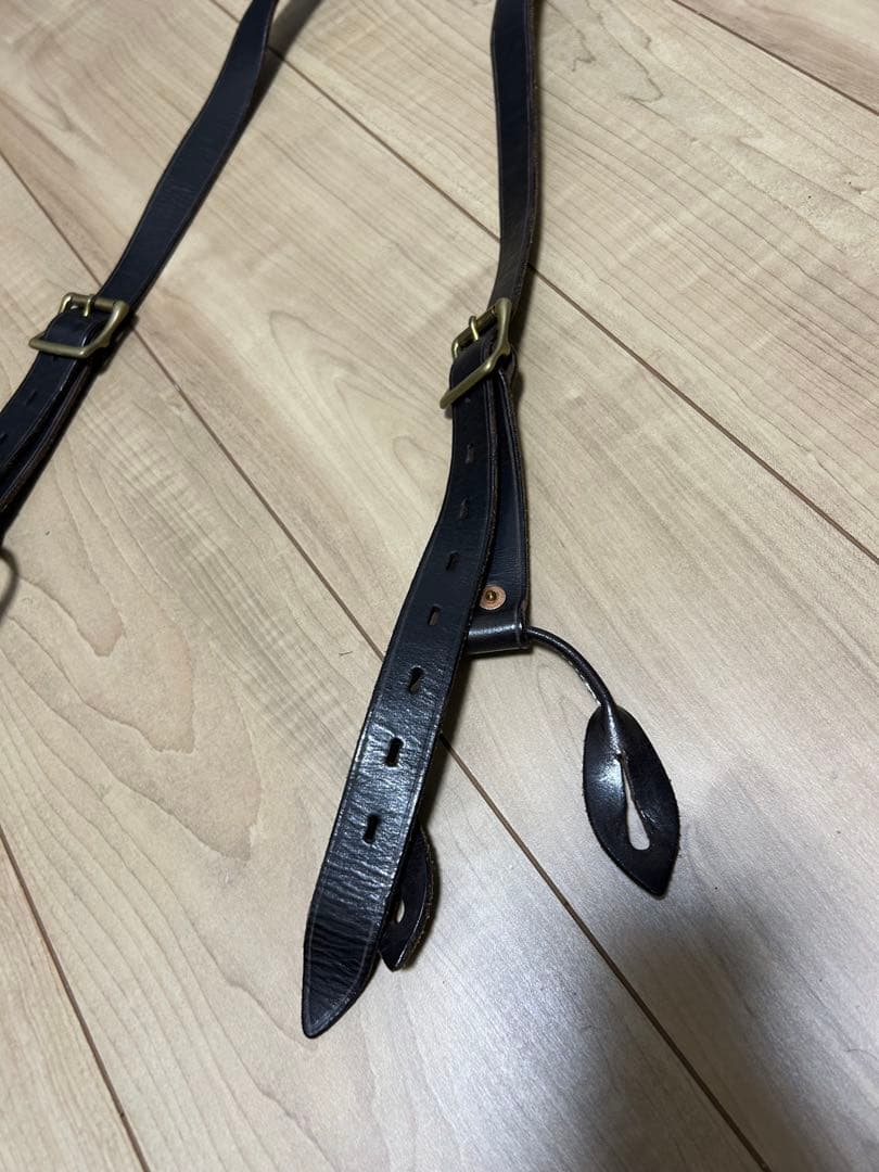 vasco レザーサスペンダー