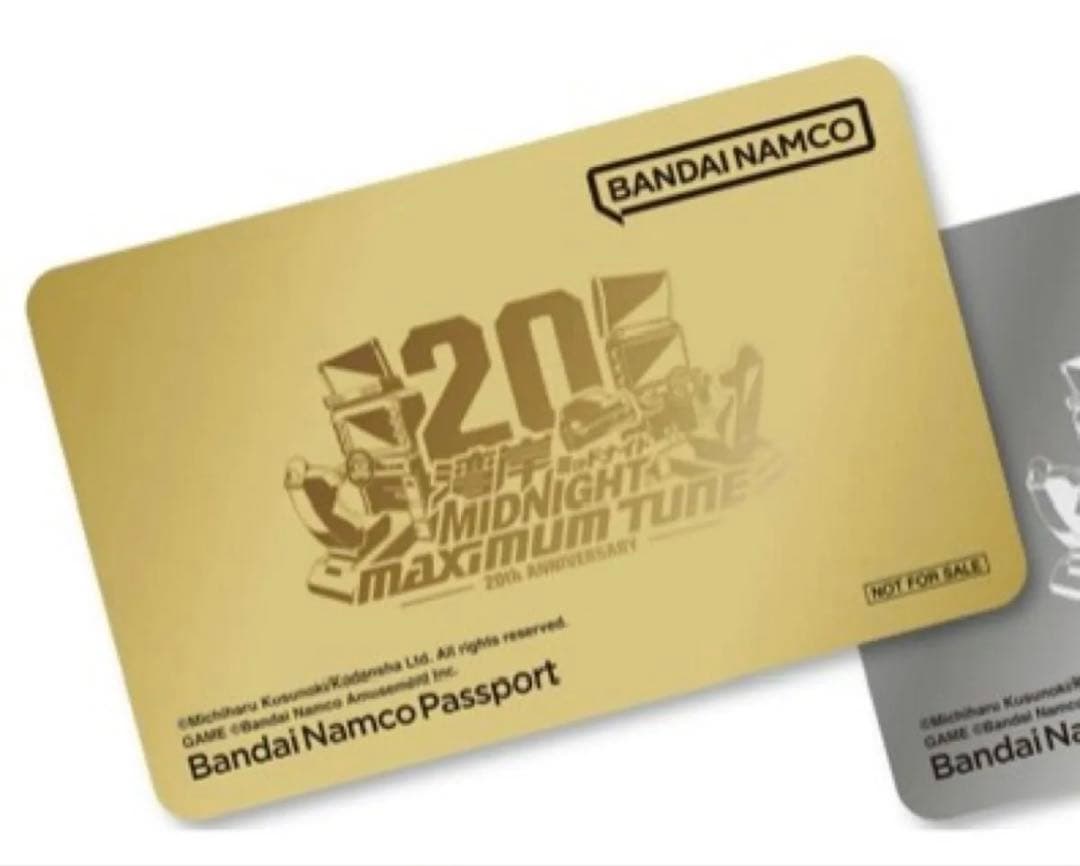 湾岸ミッドナイト 20周年記念 バナパス ゴールド(金)