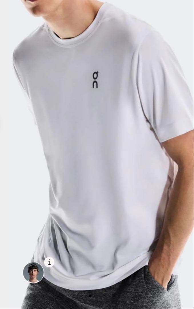 【新品・タグ付】On courtside-T 海外サイズS(M) オン テニス