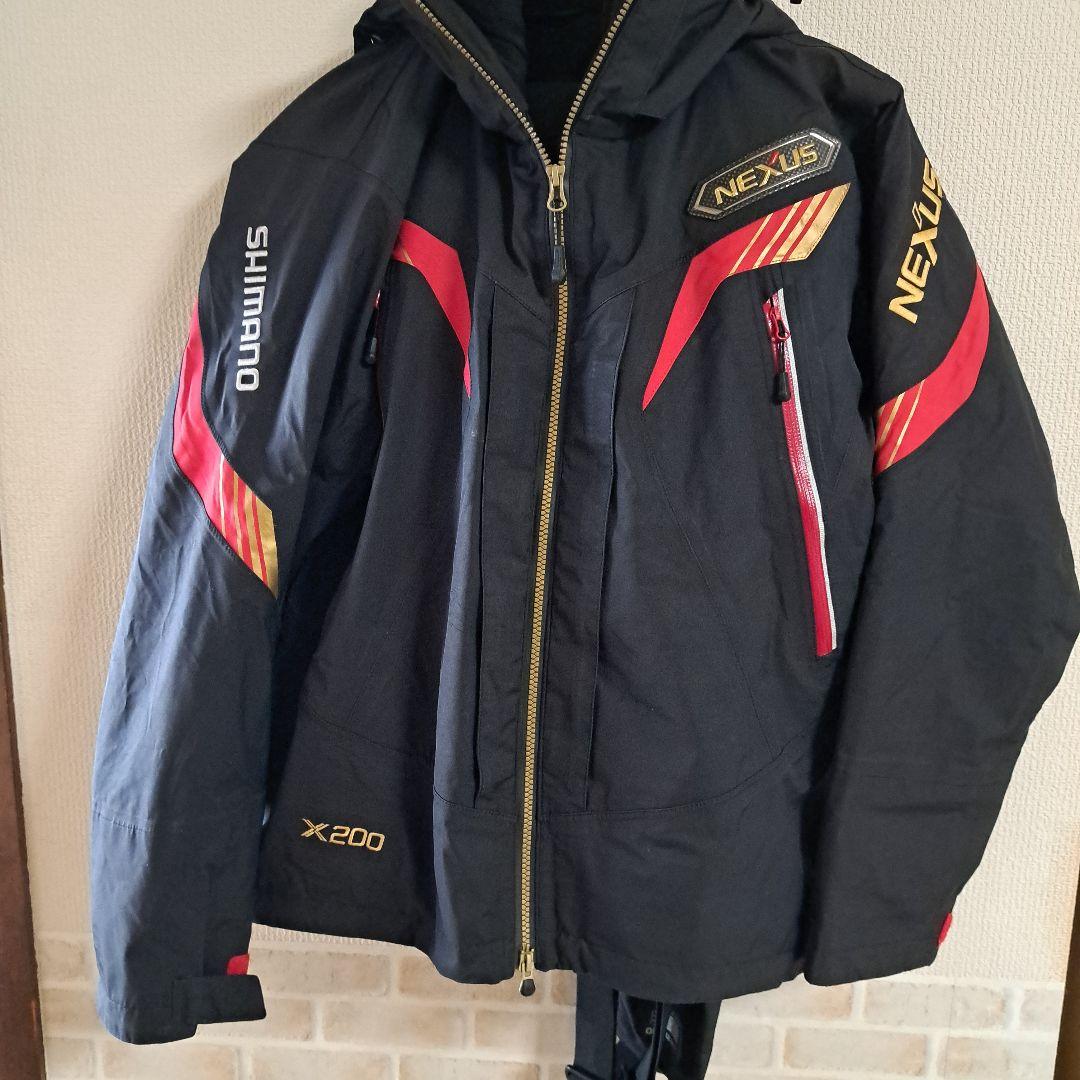 中古美品SHIMANO NEXUS X200 フィッシングウェア上下