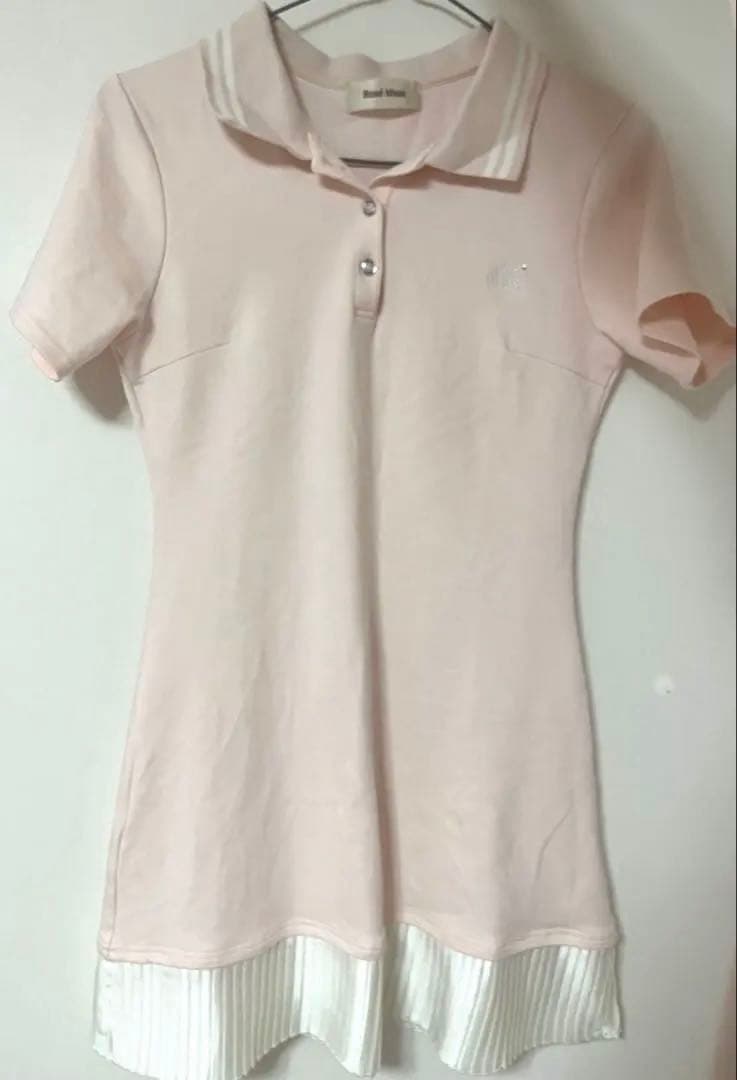 RoseMuse ロゼミューズ pleats polo one-piece M