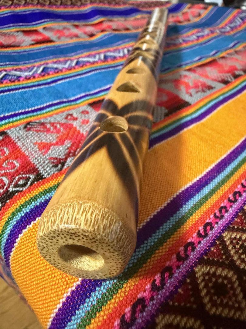 新品 Quena ペルー製プロ仕様 ケーナ Elwi製 アンデス 楽器