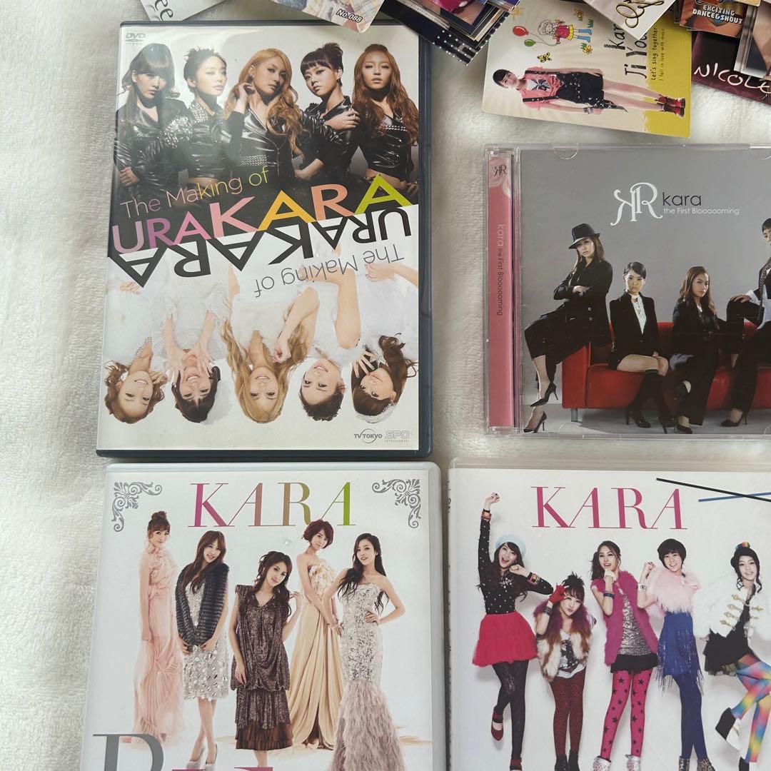 値下げ【KARA 】希少レアCDDVDセット フォトカードまとめ売りkpop韓国