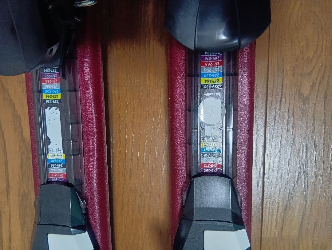 美品☆SALOMONサロモン☆スキー板☆THE LUX JR140cm