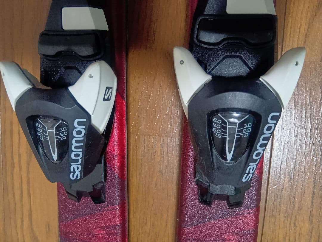 美品☆SALOMONサロモン☆スキー板☆THE LUX JR140cm