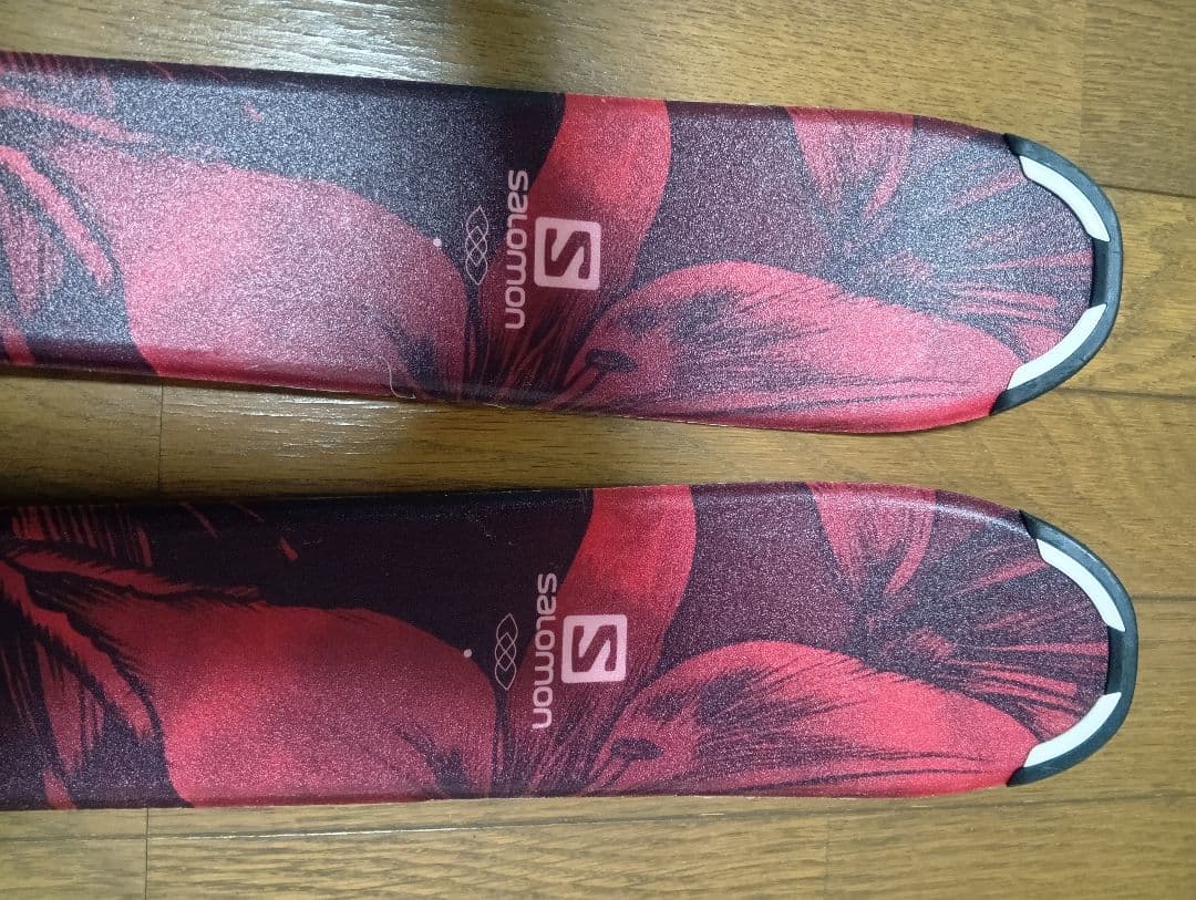 美品☆SALOMONサロモン☆スキー板☆THE LUX JR140cm