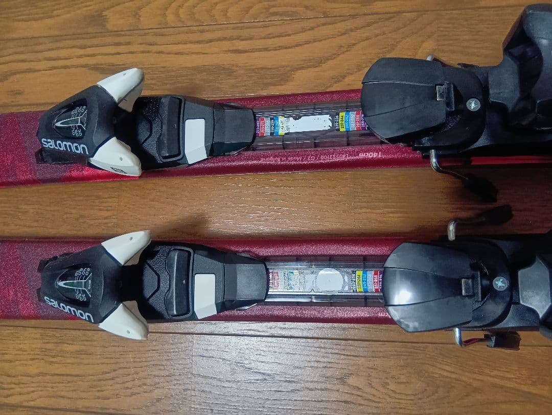 美品☆SALOMONサロモン☆スキー板☆THE LUX JR140cm