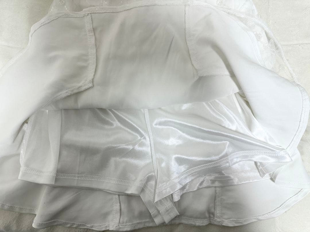 ホワイト　キャバドレス　M